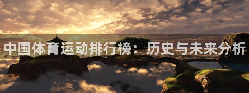 MK体育官网下载平台注册要钱吗：中国体育运动排行榜：历史与未