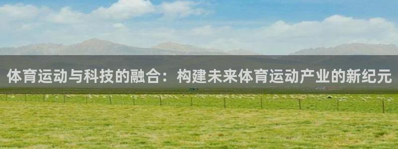 MK体育官方正版app代理：体育运动与科技的融合：构